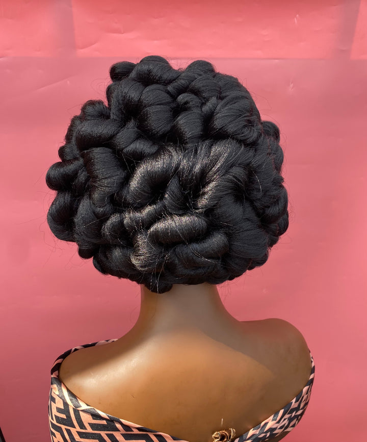 Lace Front Cornrows Wig Africa Tribal Braid- Urima unit