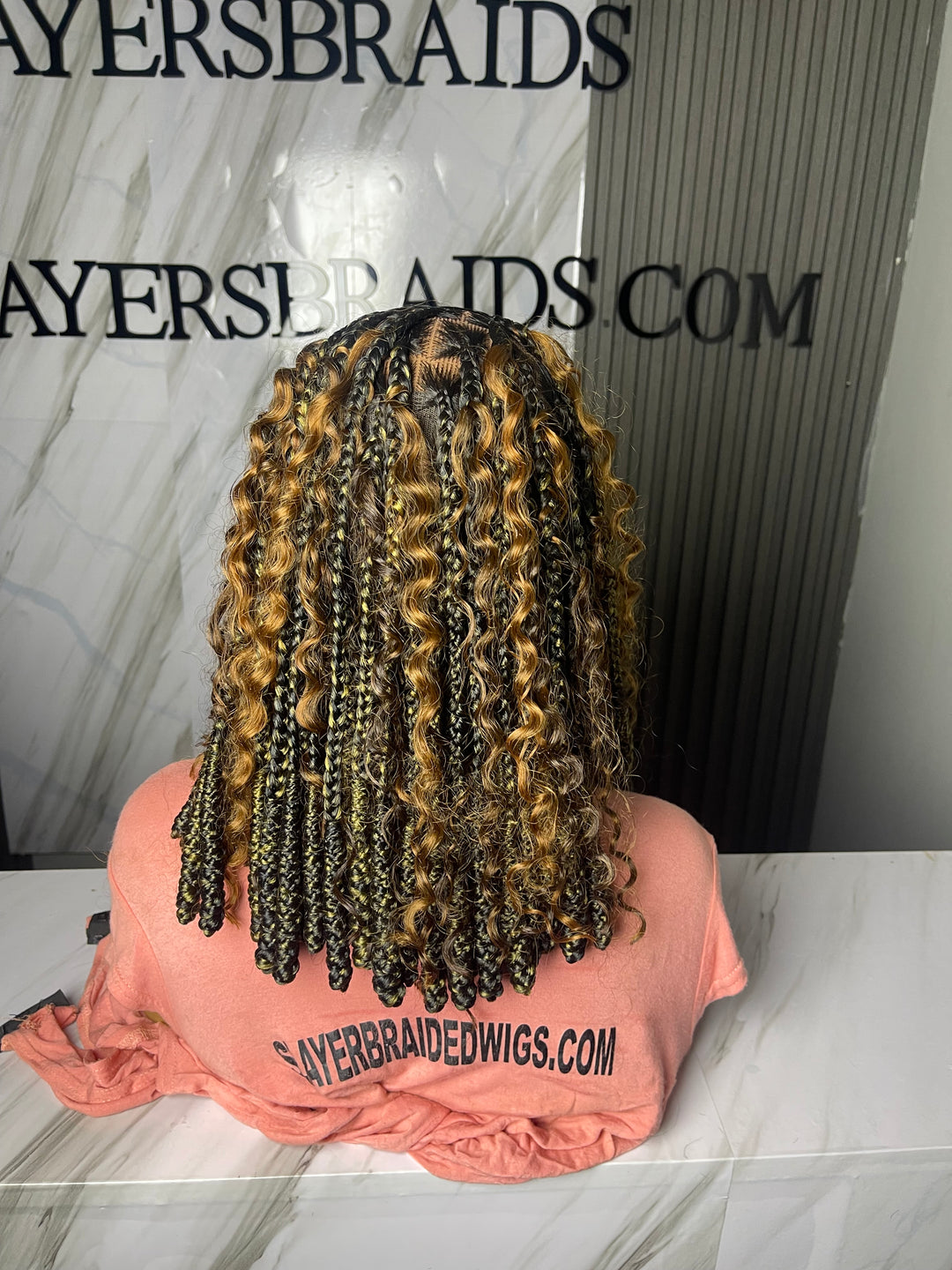 High-End Quality Boho Braided Wig  -Nina