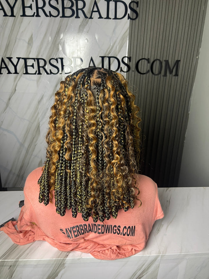 High-End Quality Boho Braided Wig  -Nina