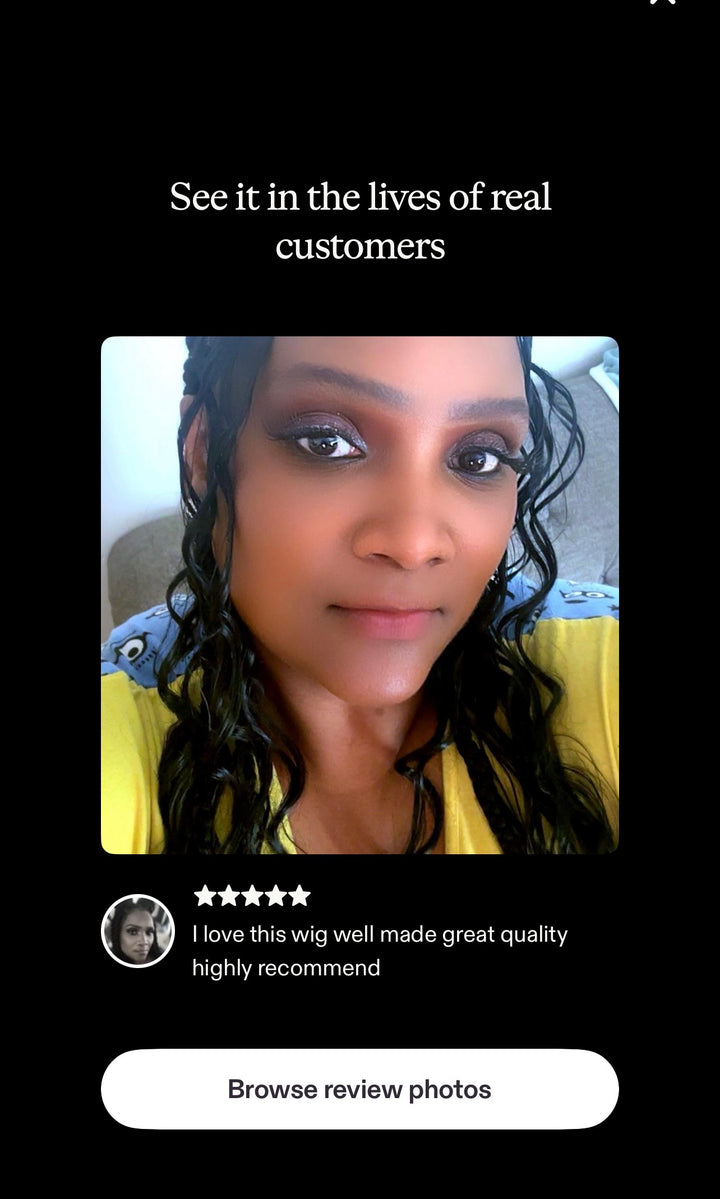 Luxury braided wig, Glueless install ready to ship Uk/USA -Fina Unit