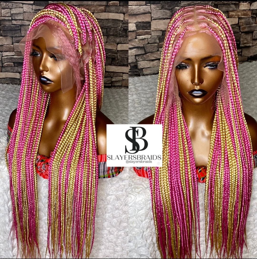 Glueless Knotless Wig Natural Scalp, Ready to Ship Uk -Seraina