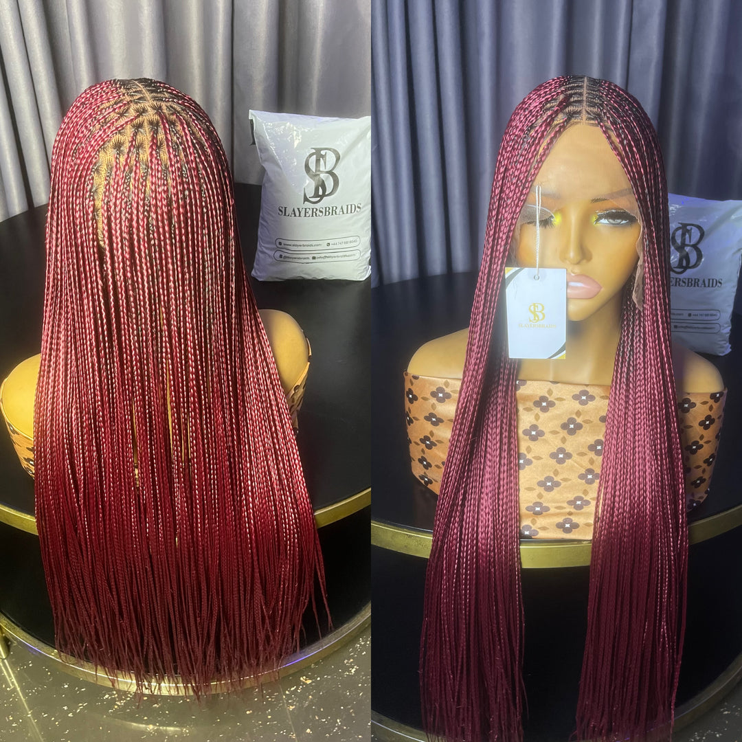 Glueless Knotless Black Women Hairstyle -Bora 