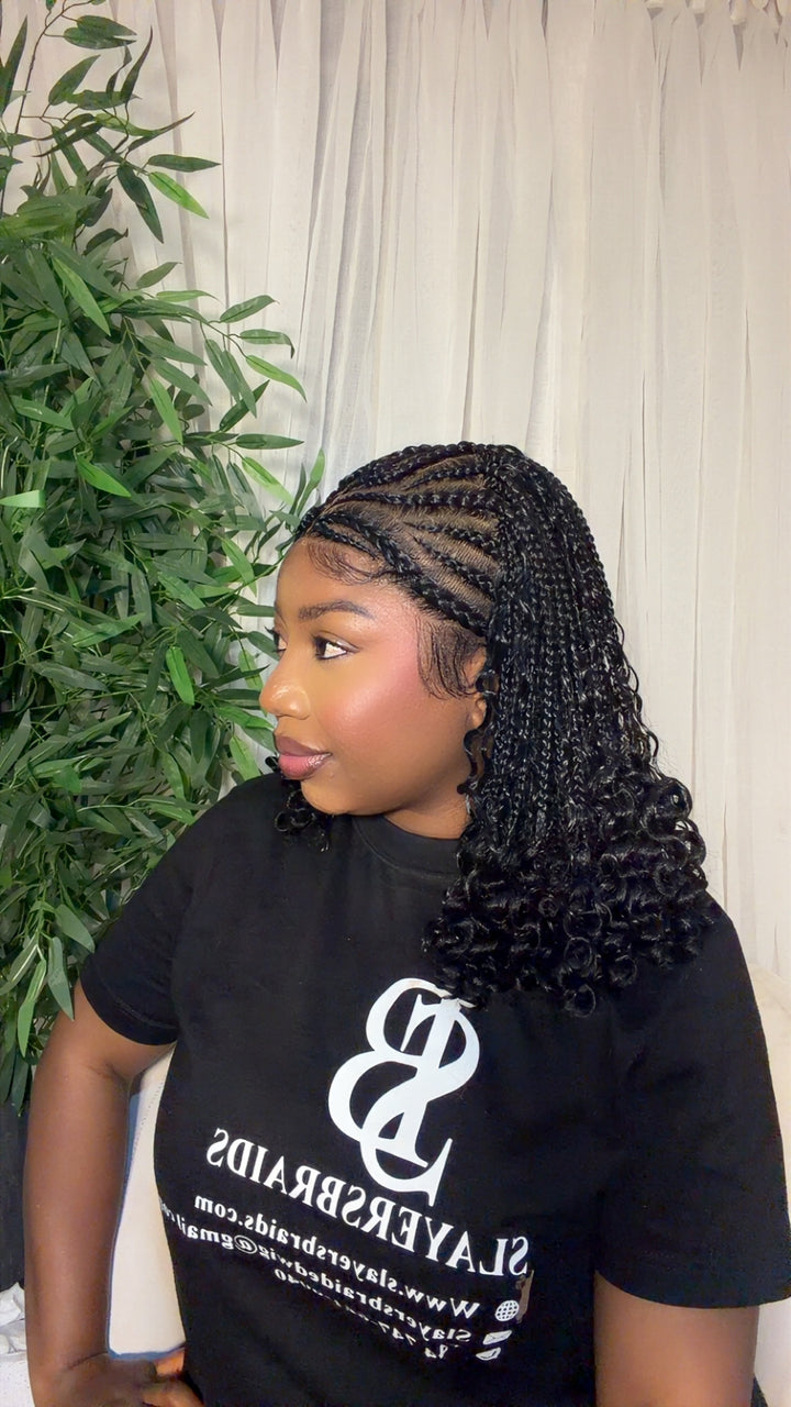 Braided Lace Wig – Easy Install, Long Lasting -Ivy Unit