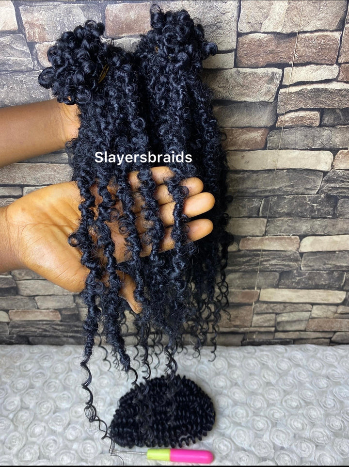 Handmade ButterflyLoc Extension Strands -Zinga