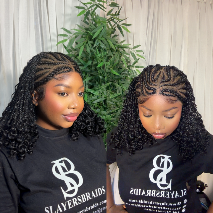 Braided Lace Wig – Easy Install, Long Lasting -Ivy Unit