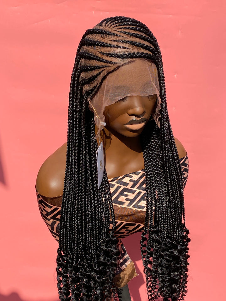 Fulani Cornrow Lemonade Braid -harida unit