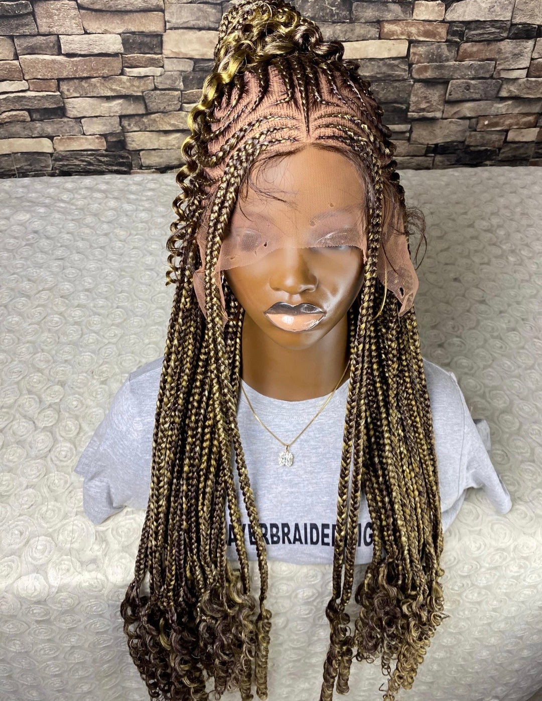 “Glueless Ginger wig for Black Women -Bosed