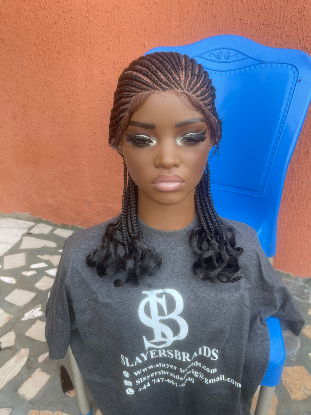 Protective style Braid, Flawless cornrow wig,Fast delivery -Sisi Unit