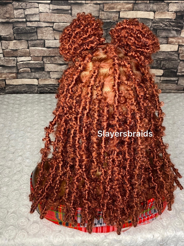 Distressed FauxLocs ButterflyLocs Wig  -Lasha