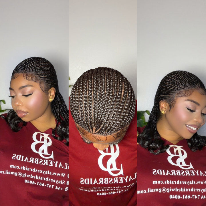Protective Cornrow Braid: Fast delivery Wig:  Sisi