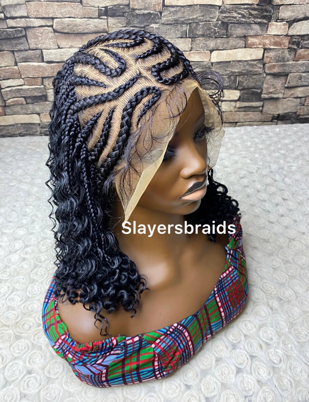 Braided Lace Wig – Easy Install, Long Lasting -Ivy Unit