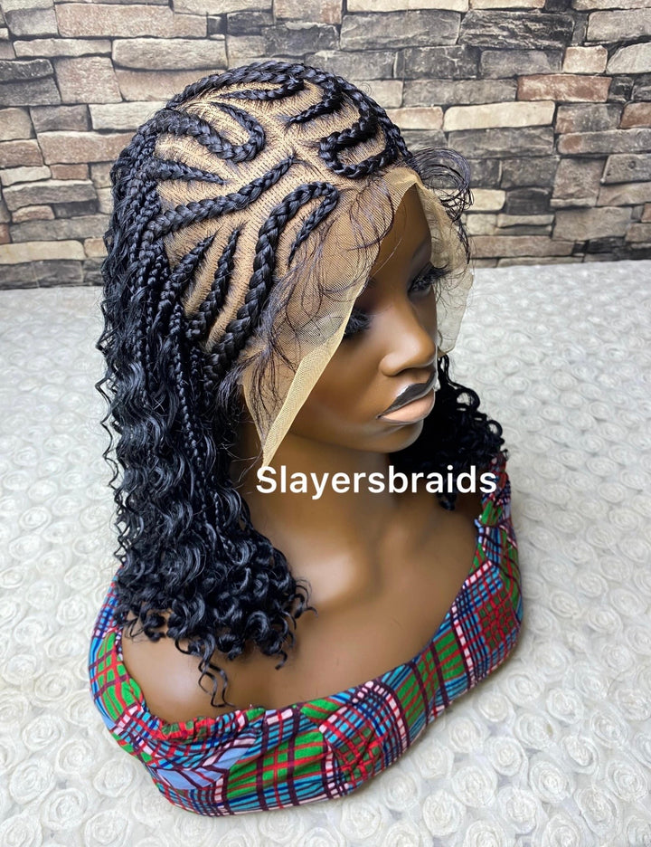 Braided Lace Wig – Easy Install, Long Lasting -Ivy Unit