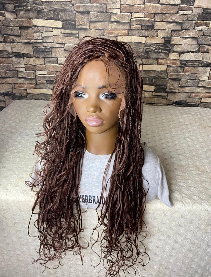 Handmade Glueless Locswig Protective Hairstyle -Nicole 2