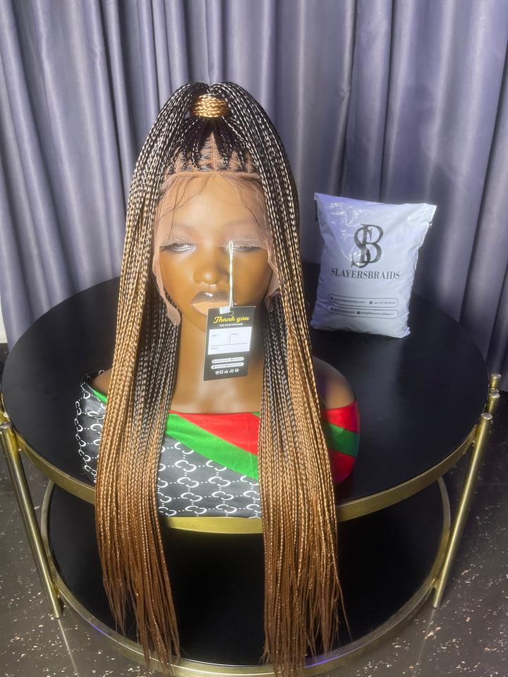 Knotless Braids Wigs For Black Women -Bora 