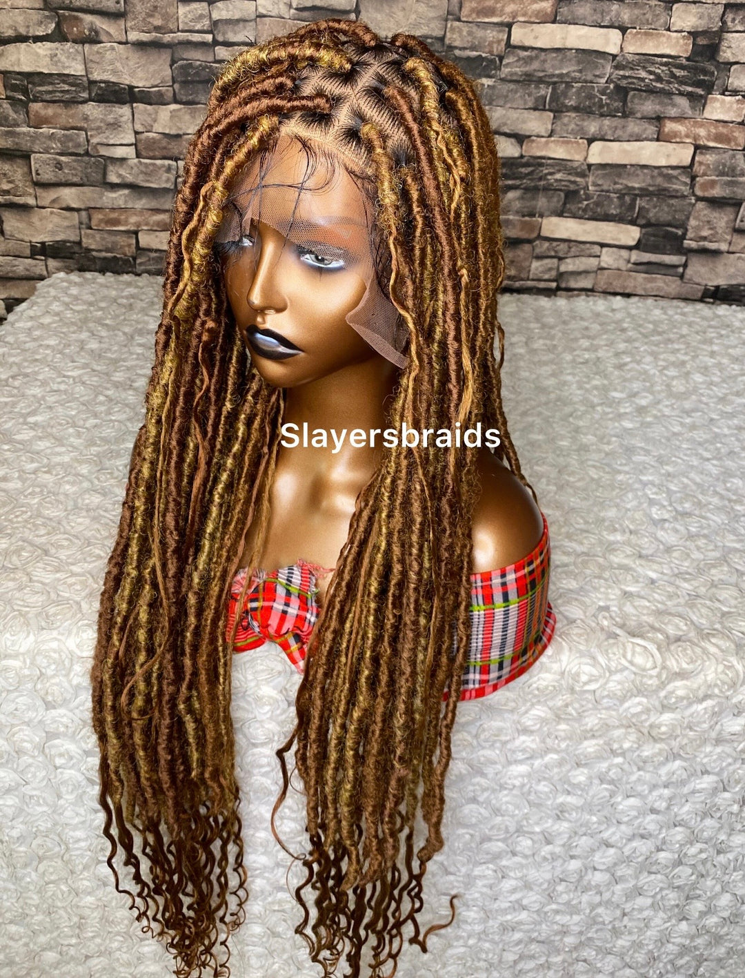 Handmade Goddess Faux Locs Wig| -Whokae
