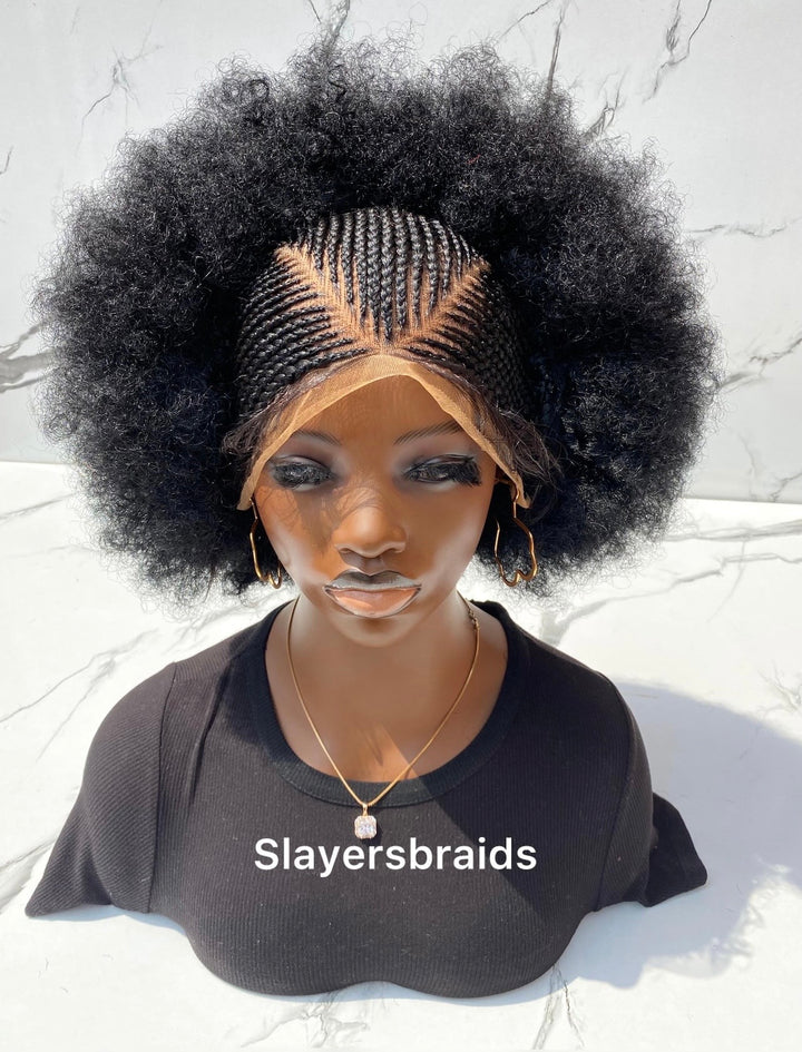 Afro Natural Wig,Easy Install Hair -Nikky