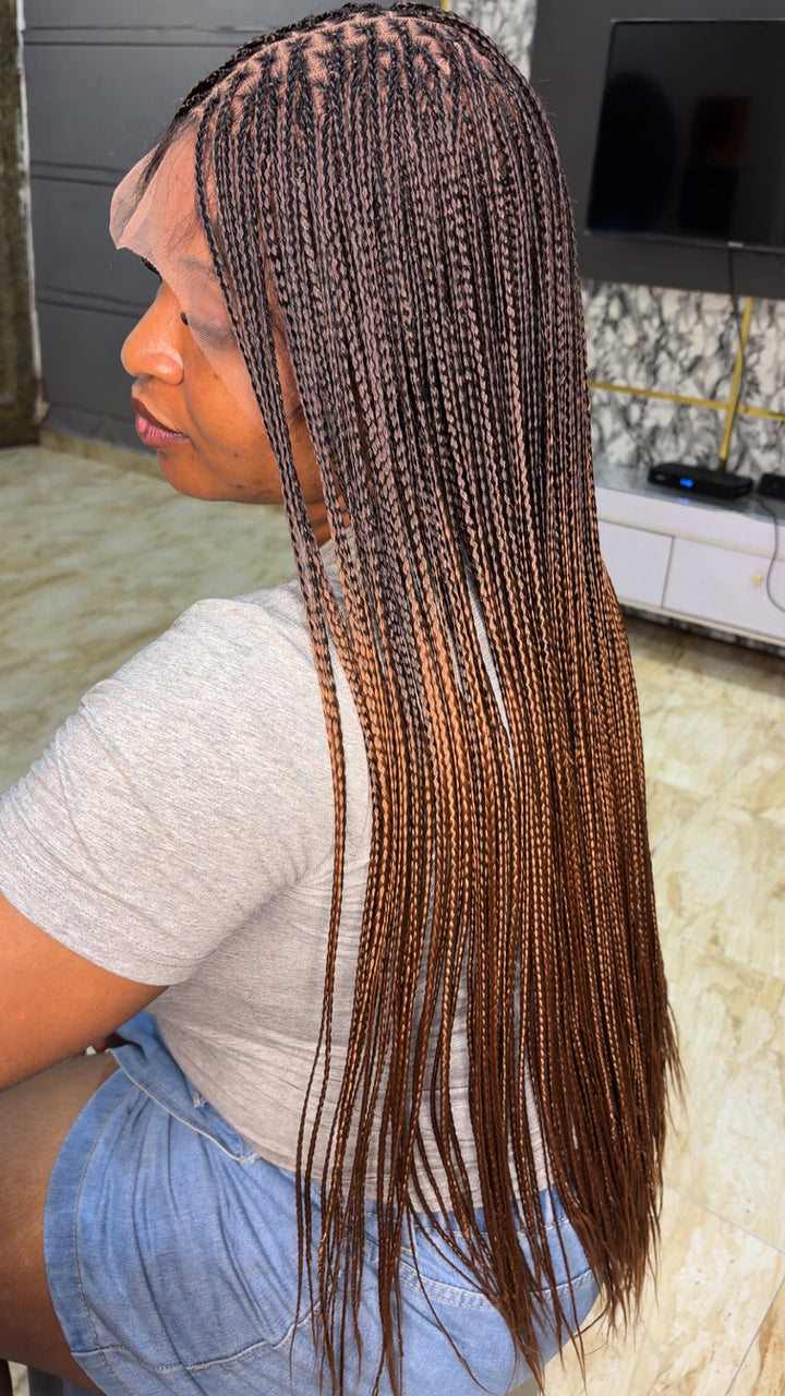 Knotless Braids Wigs For Black Women: Bora-