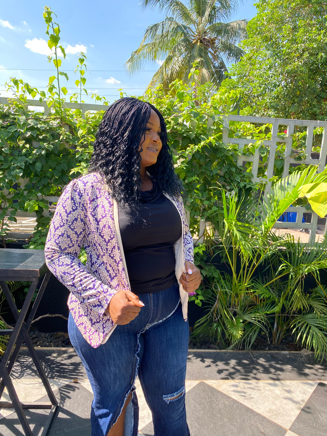 Fast Ship Center Part Braid For Black Women -Golda