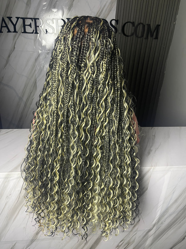Glueless Boho Braid| 2Days Fast UK Delivery|Natural Scalp -Diana