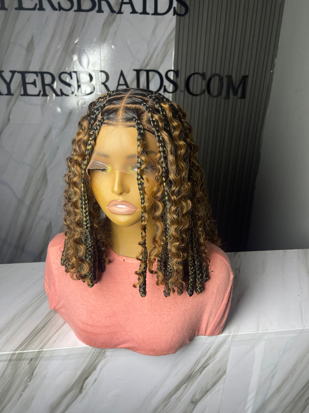 High-End Quality Boho Braided Wig  -Nina