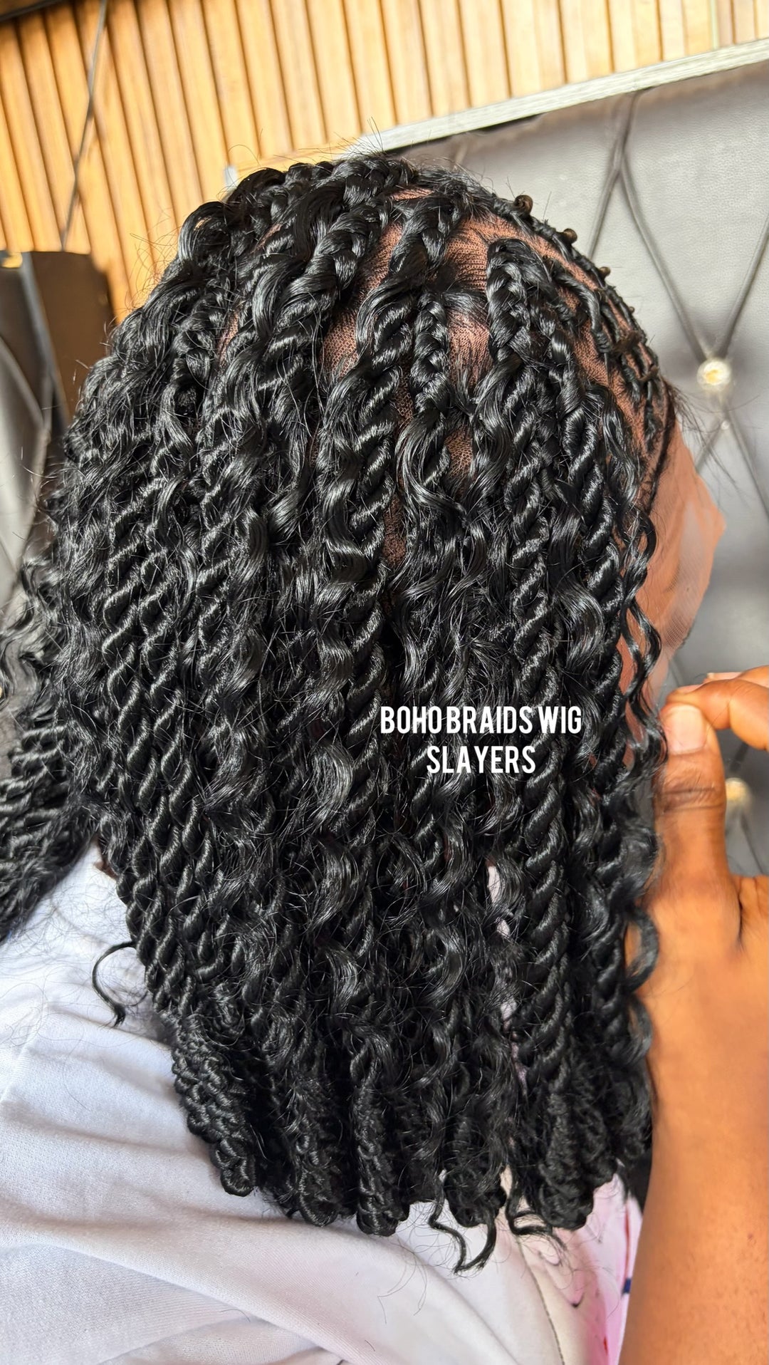 Handmade Cornrow,Box Braid Wig,Ready to ship Uk–Sonja Unit