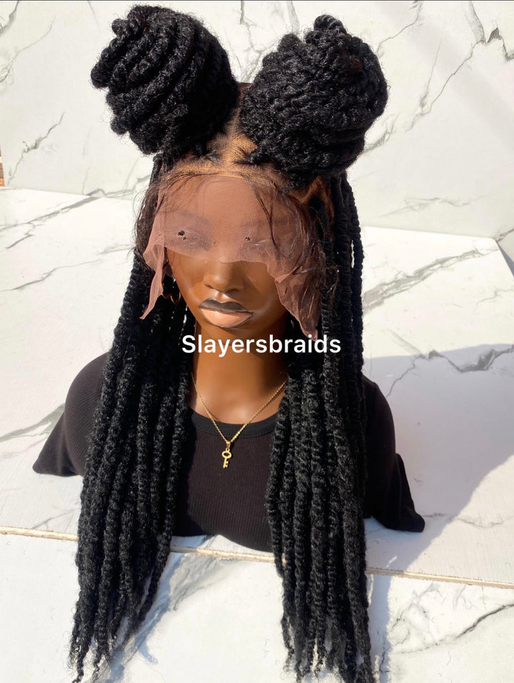 Marley Kinky Twist Dreadlock Wig -Baker