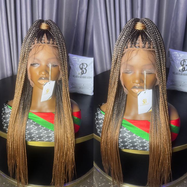 Knotless Braids Wigs For Black Women -Bora 