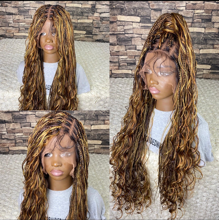 Boho Braids Wigs for black women -Diana 