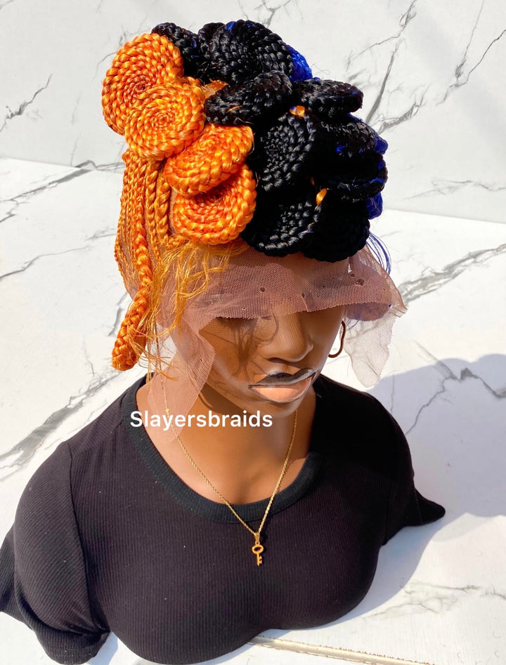 High quality Koroba Cornrow wig -Saide