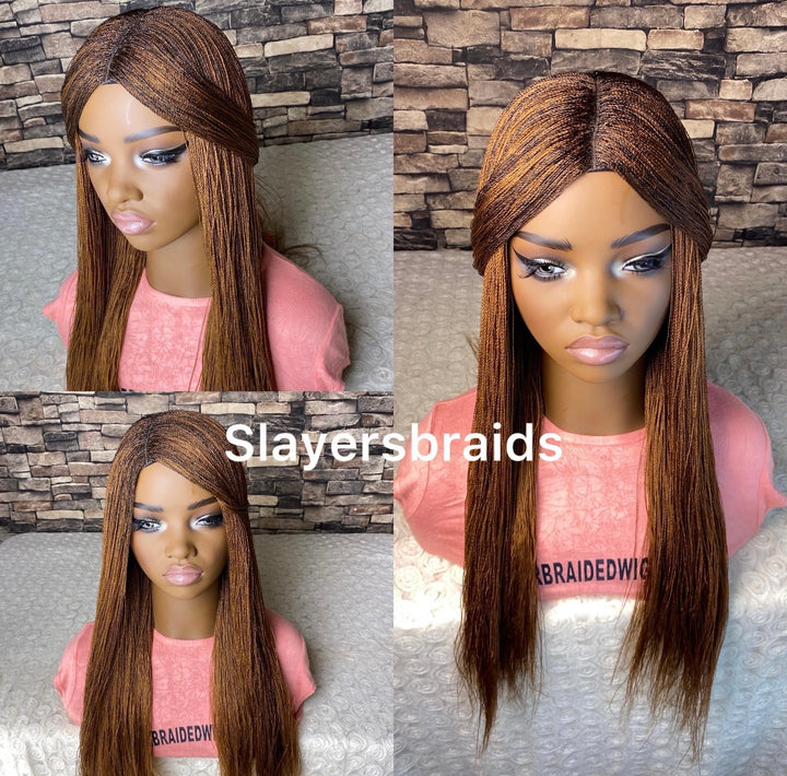 Luxury braid wig,Micro TwistBraids,Time Saving  -Nano