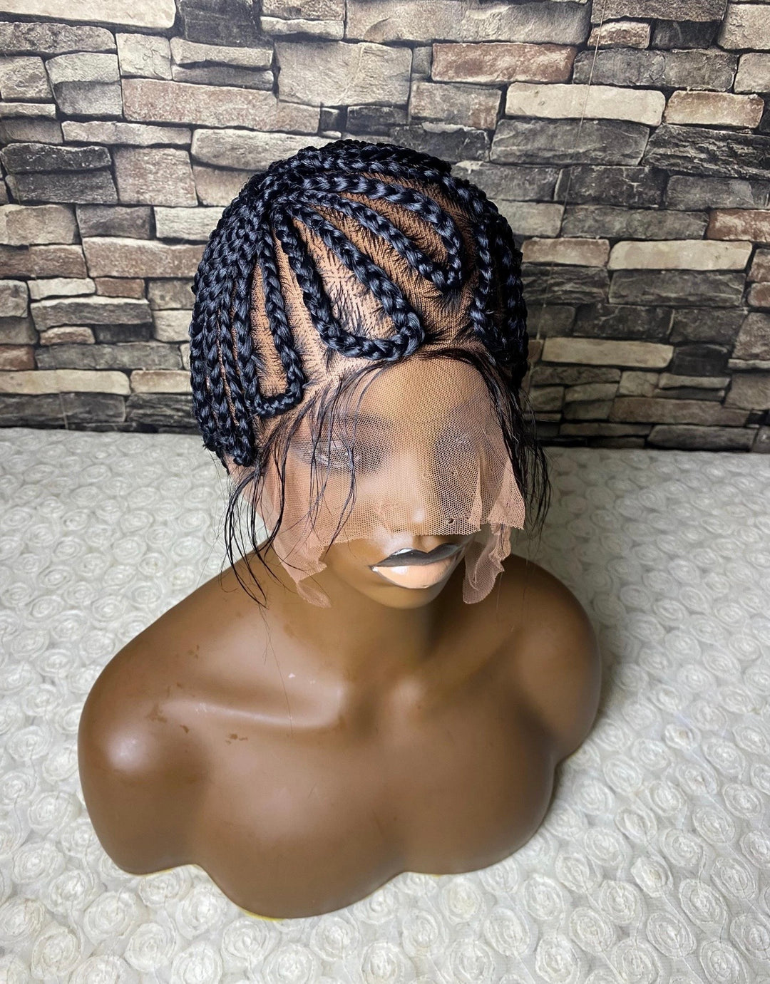 Custom Braids Natural scalp Beginner friendly wig -Baddie Unit