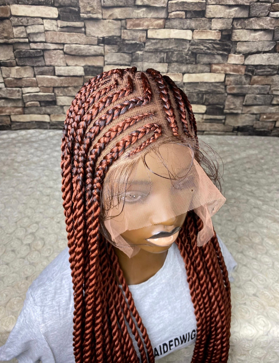 Fast Ship Protective Style Wig,Senegalese braids -Ronke