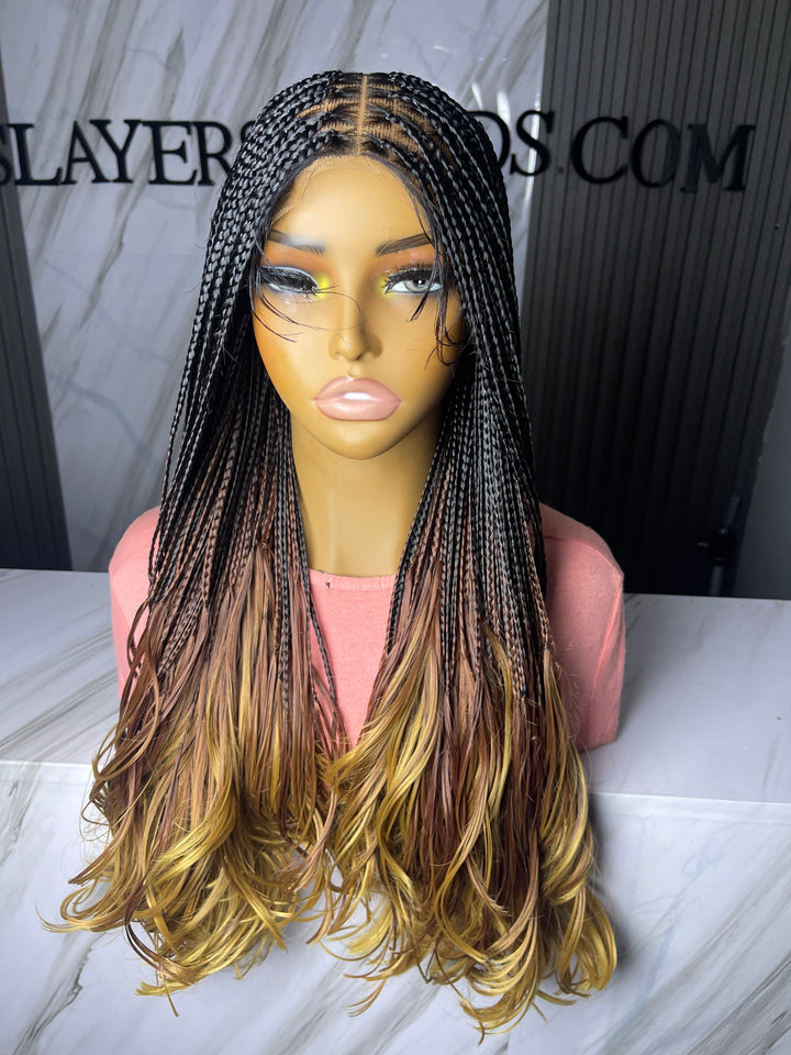 Curly Knotless Wig,Glueless Beginner Friendly Wig -Debbie 