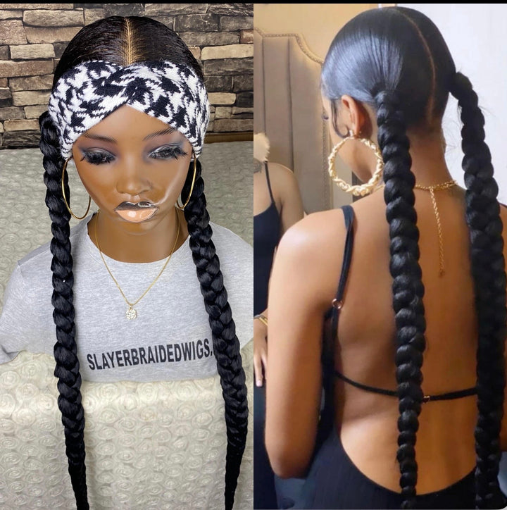 Hairband Wig Detachable ponytail Wig :- Lilly Unit