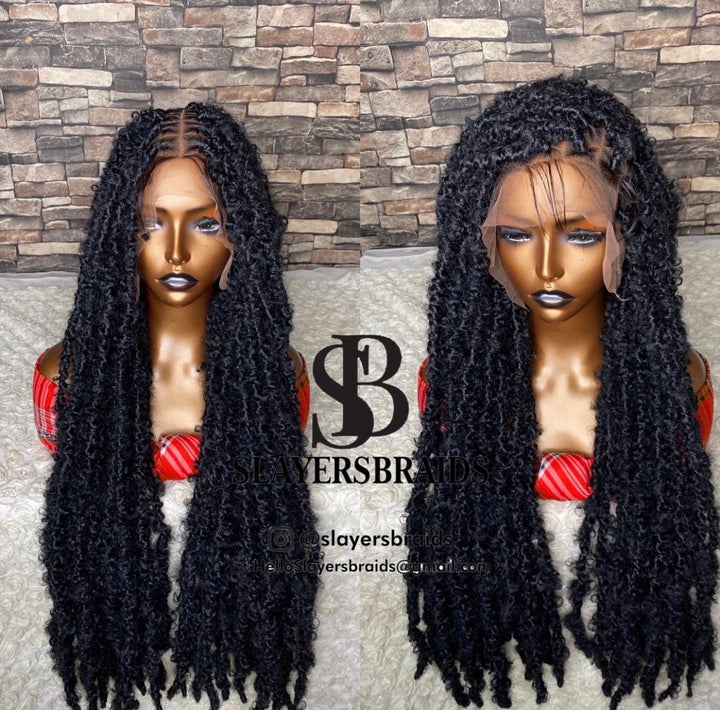 Butterfly locs Dreadlock Wig Fast Ship Distressed Loc hair -Kikiola