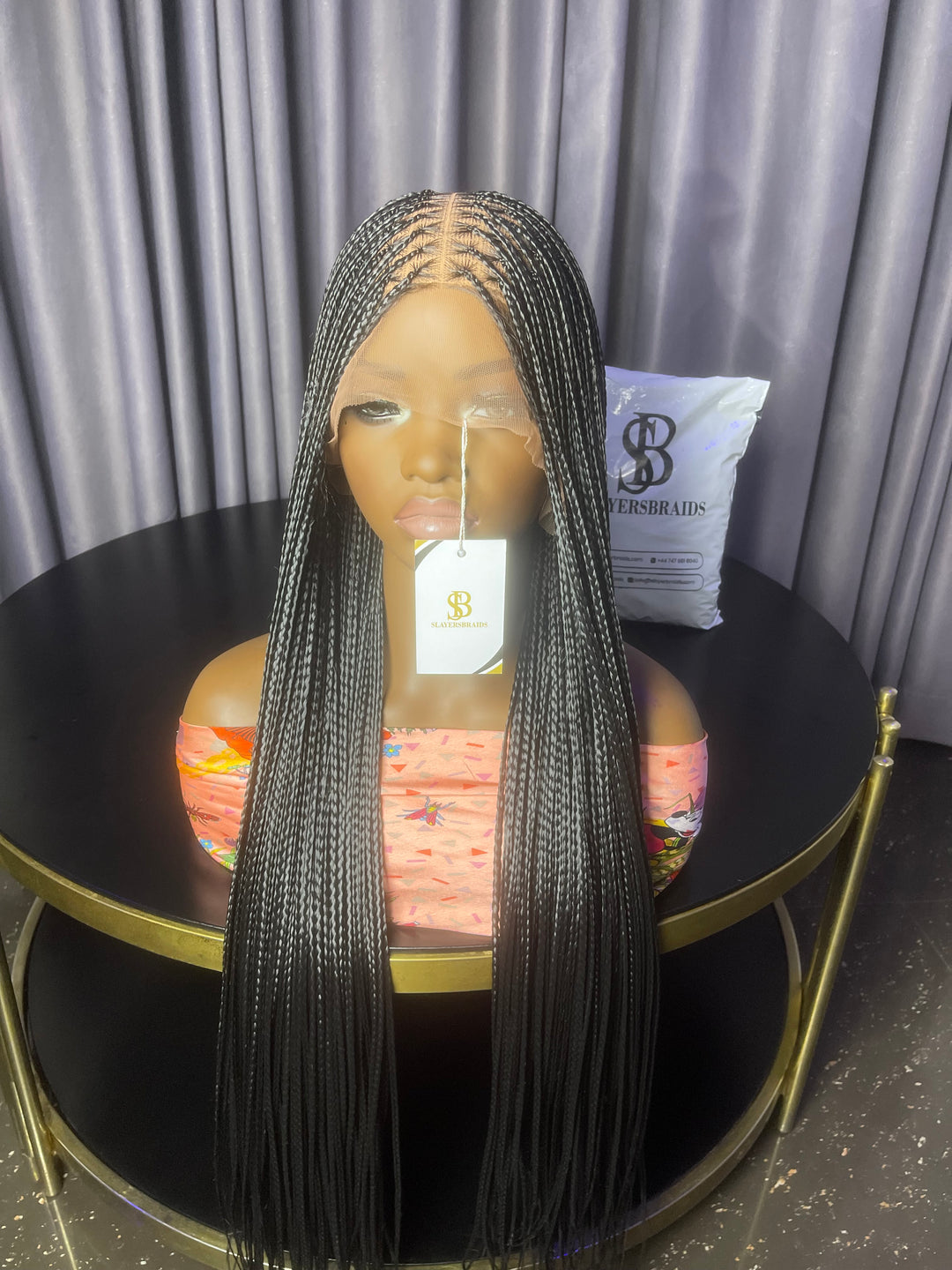 Knotless braided wigs for black women -Bora 