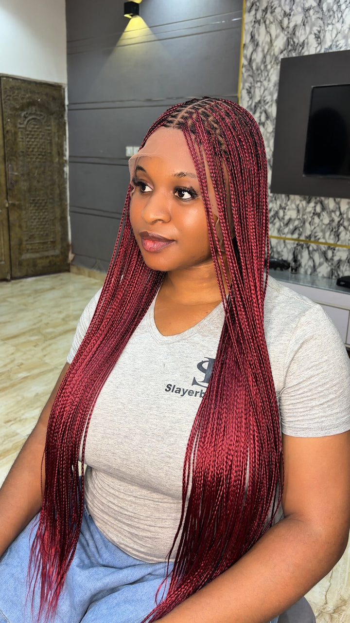 Glueless Knotless Black Women Hairstyle: Bora-