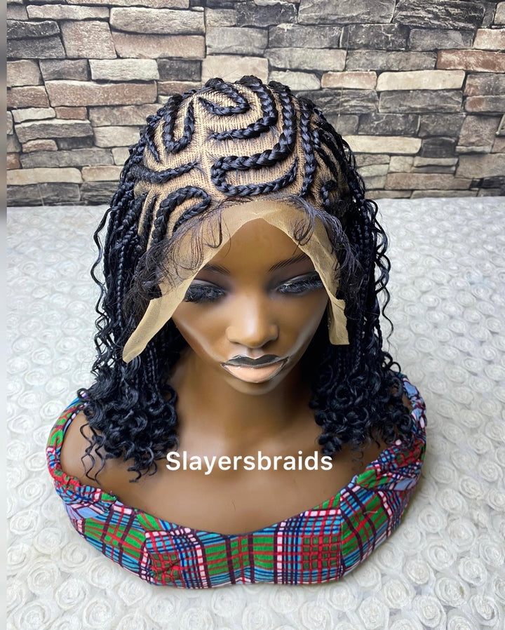 Braided Lace Wig – Easy Install, Long Lasting -Ivy Unit