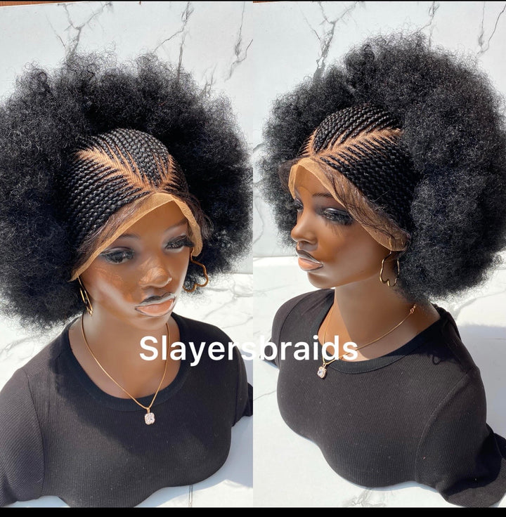 Afro Natural Wig,Easy Install Hair -Nikky