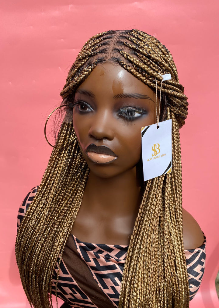24"Knotless Mixed Blonde Braids -Verena