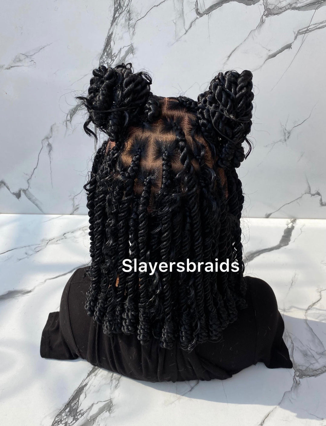 Handmade Cornrow,Box Braid Wig,Ready to ship Uk–Sonja Unit