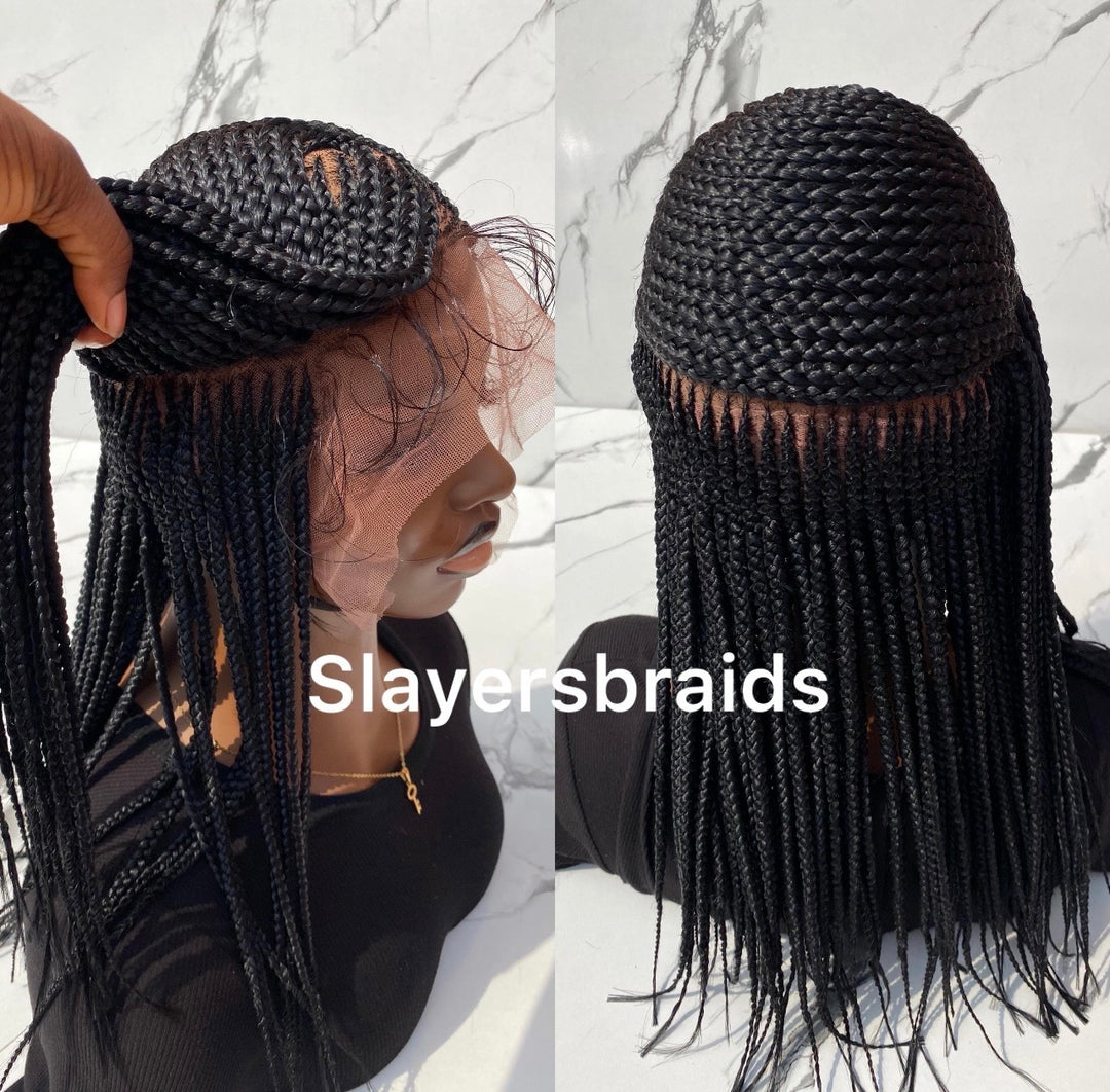 Free delivery Flawless cornrow wig -Juma