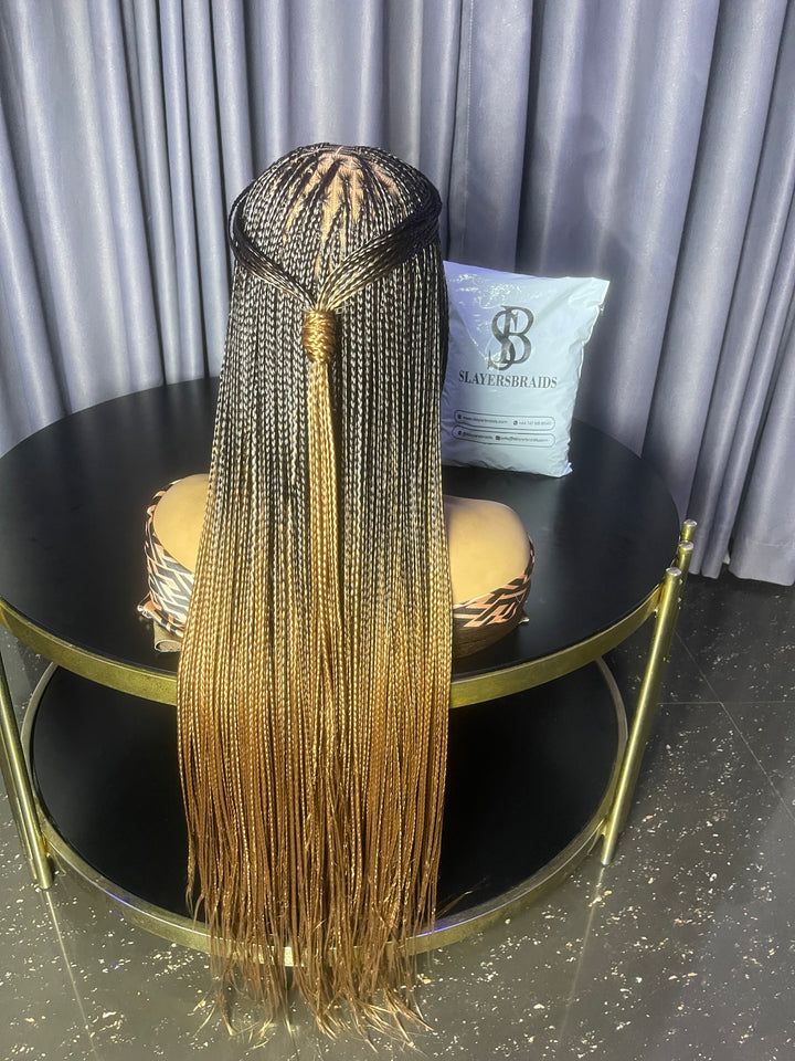 Knotless Braids Wigs For Black Women -Bora 