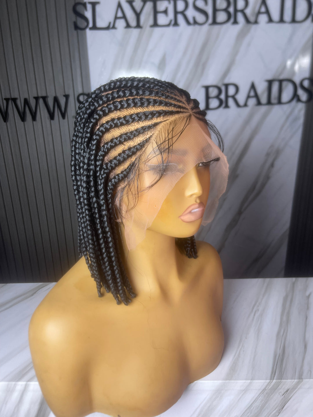 Cornrow Bob Wig For Black Women -Nia unit
