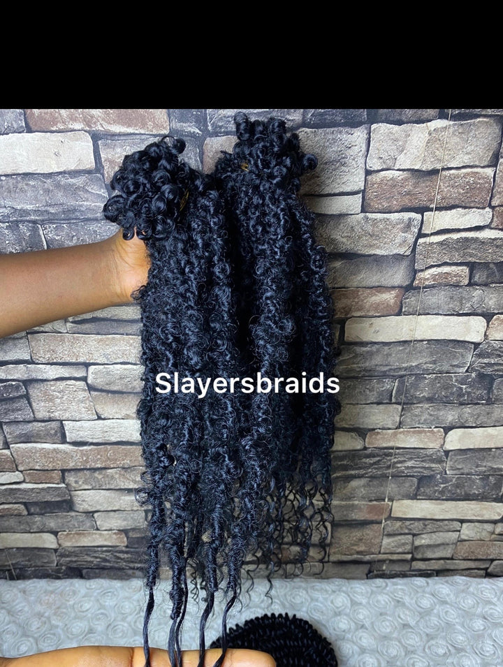 Handmade ButterflyLoc Extension Strands -Zinga