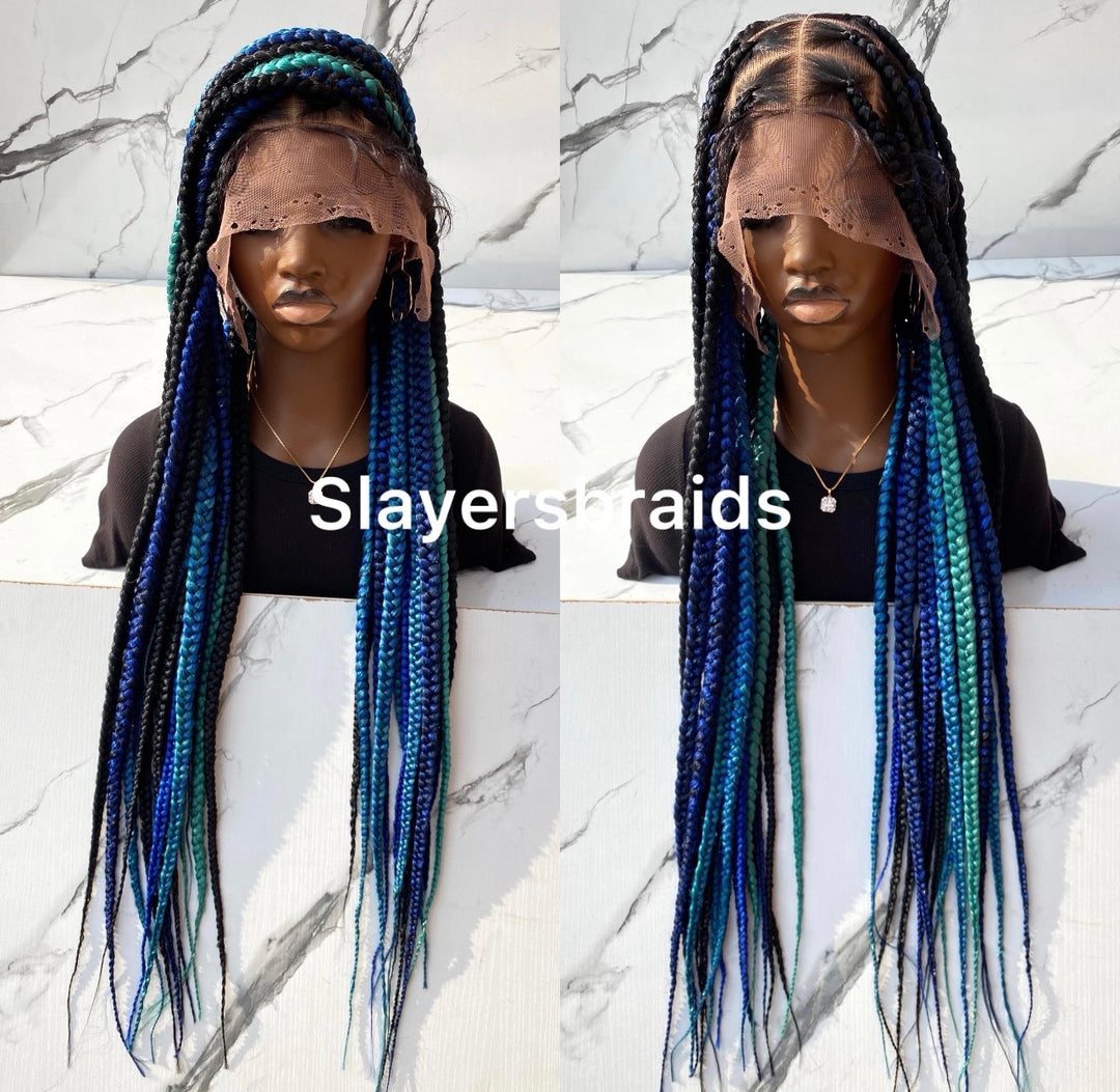 Natural Scalp Looking Wig For Protective Styling  -Alison unit