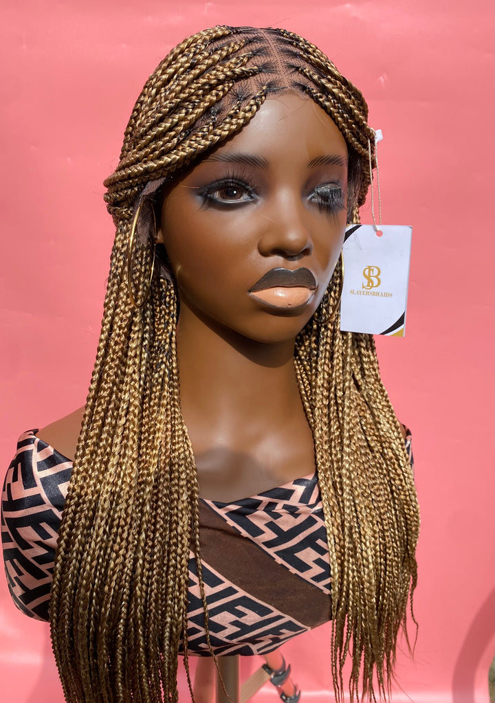 24"Knotless Mixed Blonde Braids -Verena