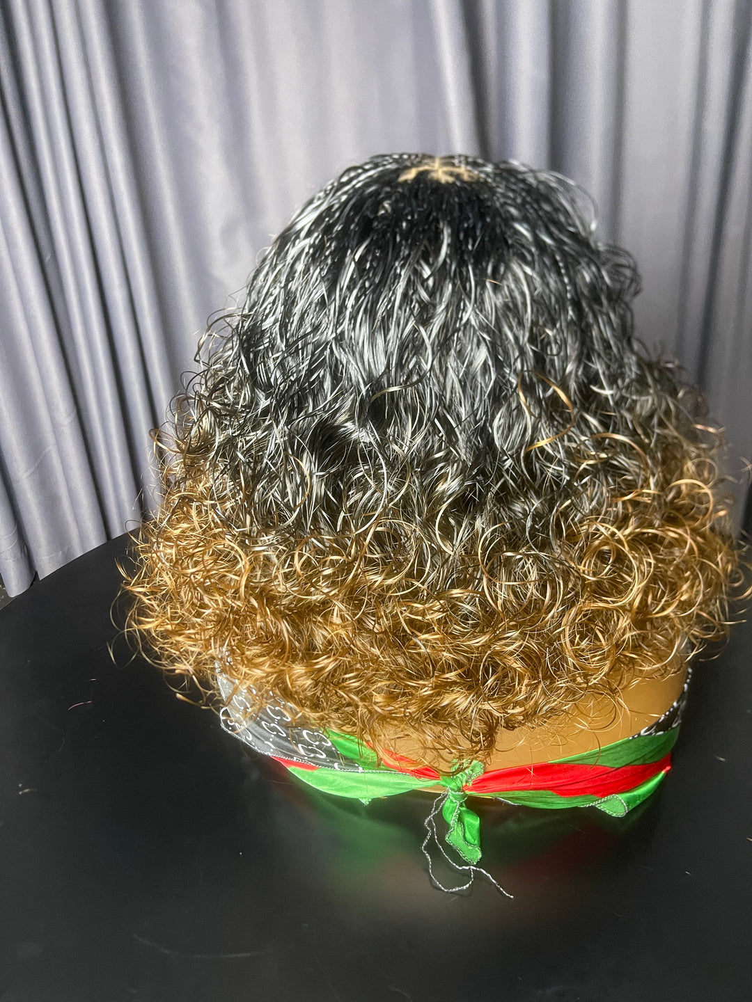 French Curl Wig Boho Braids -Tushe unit 