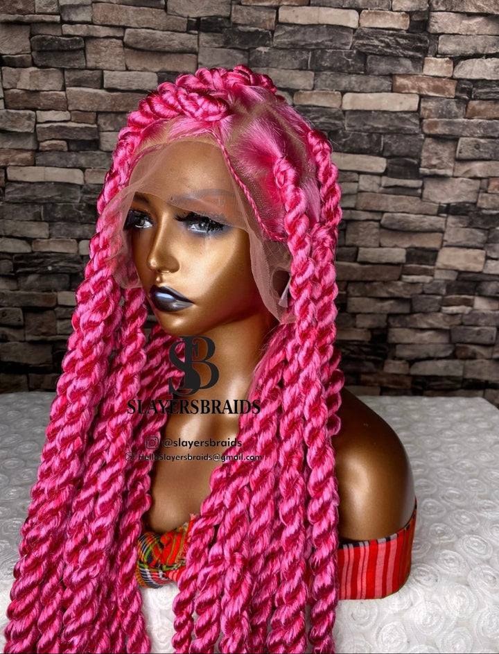Senegalese Twist Protective Hairstyle -Tonia