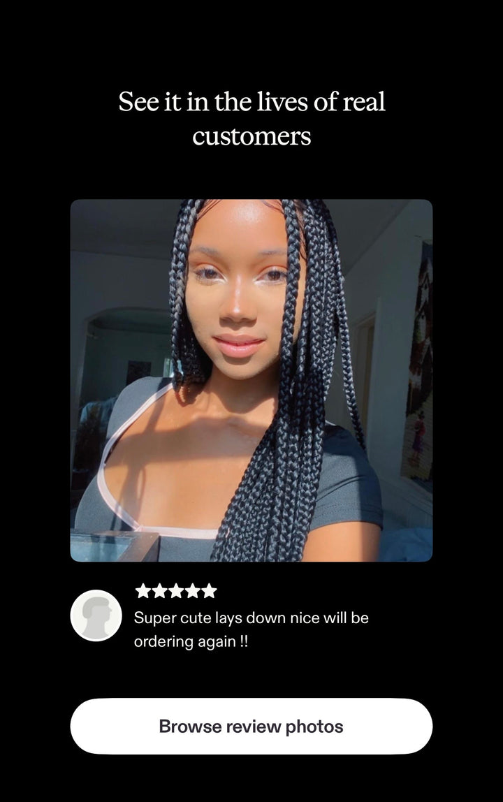 Knotless Braided Wig Protective style -Zinny2